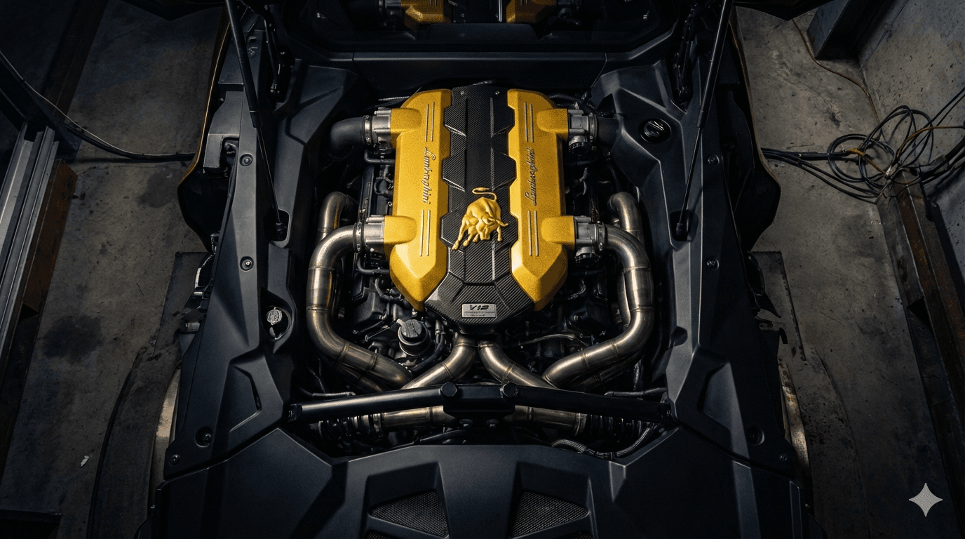 lamborghini /// ENGINE BAY