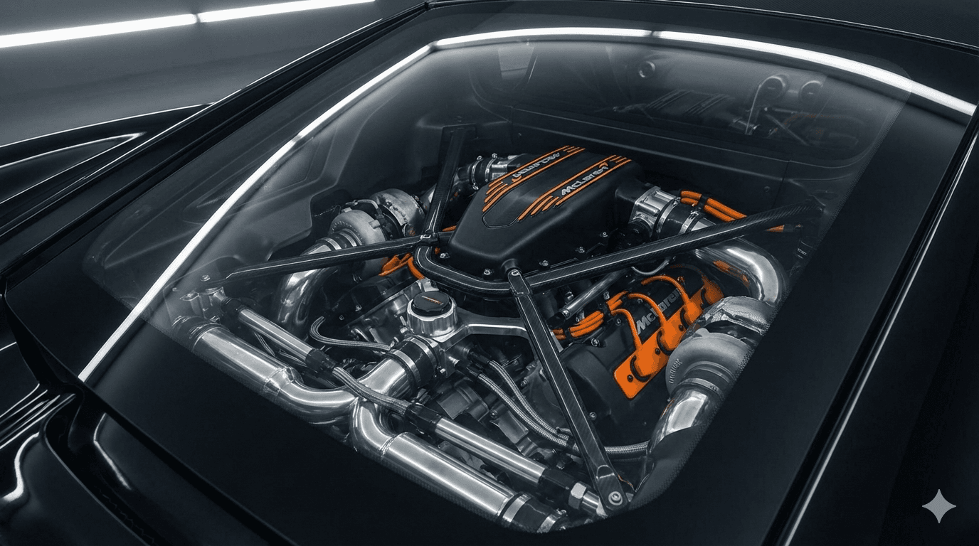 mclaren /// ENGINE BAY